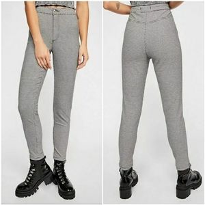NWOT Free People belle houndstooth pants